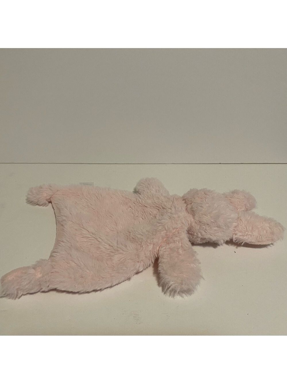 Anko Soft Pink Bunny Baby Lovey Plush Comforter Security Blanket Toy - Picture 4 of 5